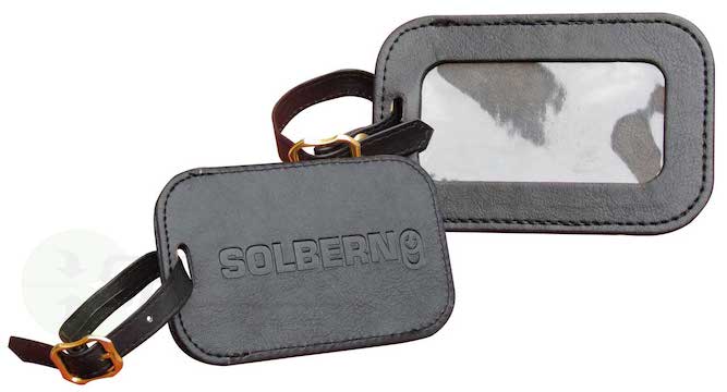 IDENTIFICADOR DE MALETA MATERIAL CURPIEL