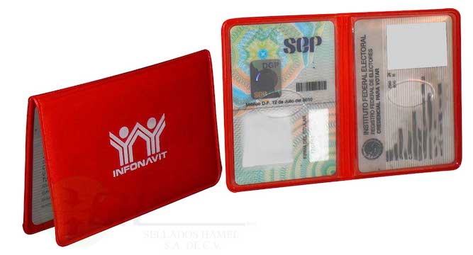 PORTA CREDENCIAL MATERIAL VINIL