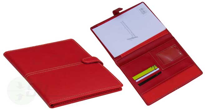 PORTA RECETARIO MEDICO CON TREVILLA