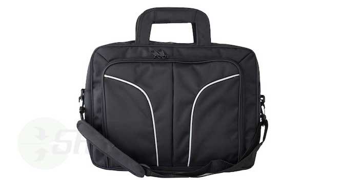 PORTAFOLIO BLACK LINE EN MATERIAL DIAMANTE